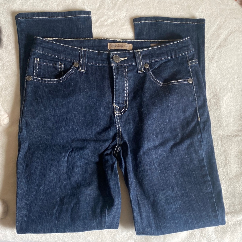 Nine West Vintage America collection Boot cut dark denim. Used, but like new
